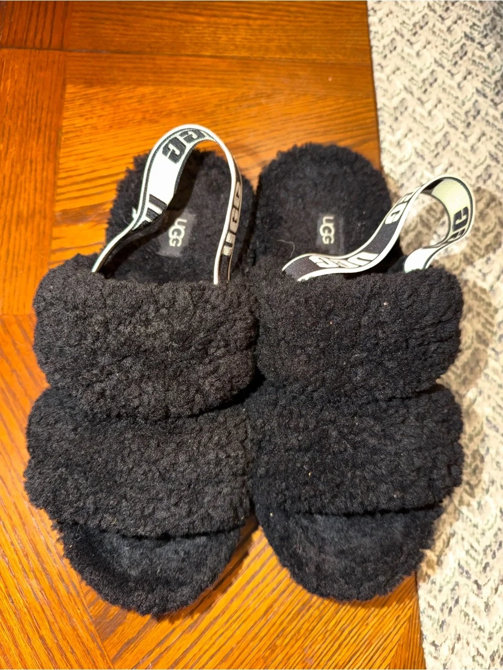 UGG plush shearling